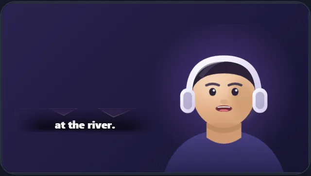 Dimmed window reaction video template, while you talk: the Soft strip look