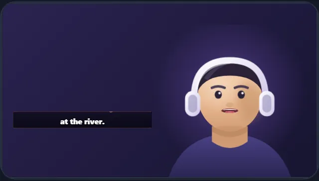 Side window reaction video template, while you talk: the Subtitle strip look
